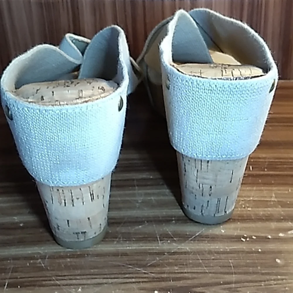 Lucky Brand wedges heels 9.5 cork